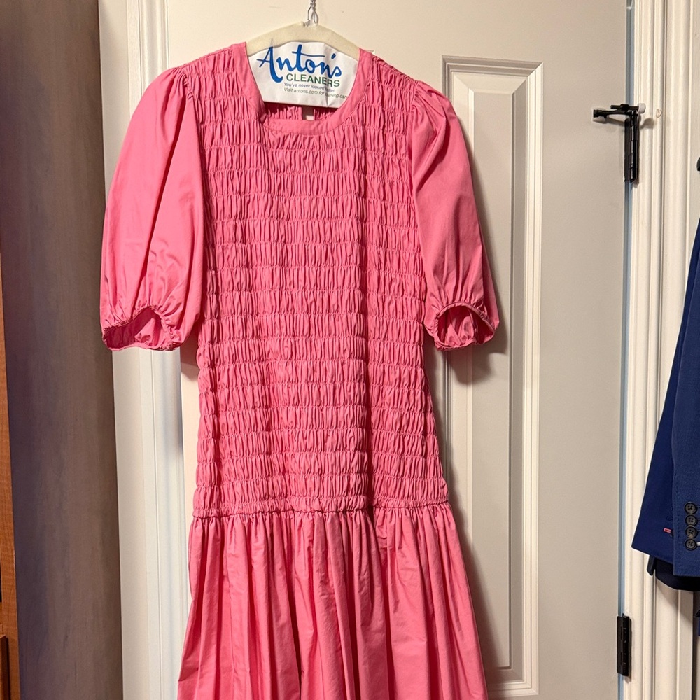 Cotton poplin dress